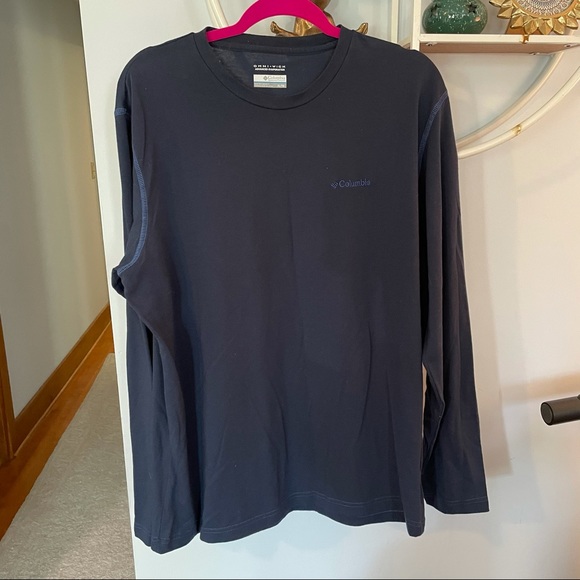 Columbia Other - Columbia Men's XL Extra Large Blue Omni Wick Long Sleeve Shirt